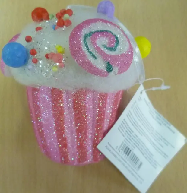 Photo from the official notice: Christmas items christmas decoration — choking risk (A12/0242/13)