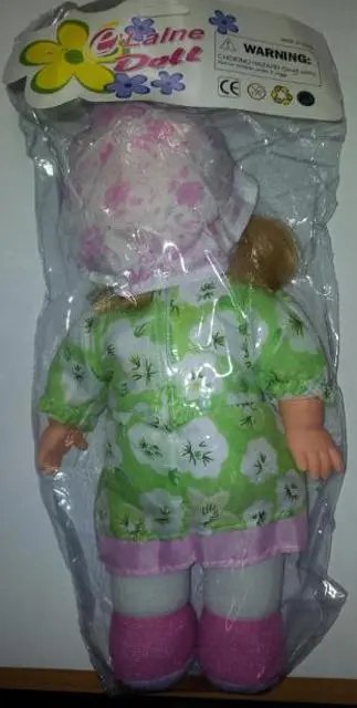 Foto do aviso oficial: LALNE DOLL Boneca de bebé — risco: Químico
