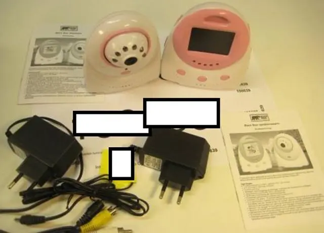 Photo from the official notice: Black bear safety Digital Baby Monitor — electric shock risk