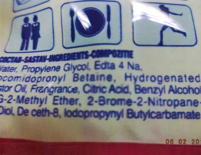 Photo from the official notice: Freshmaker kids Baby wet wipes with lotion — chemical risk