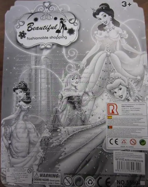 Foto do aviso oficial: Perez y Rincón Beautiful Fashionable Shopping Boneca de plástico — risco: Químico