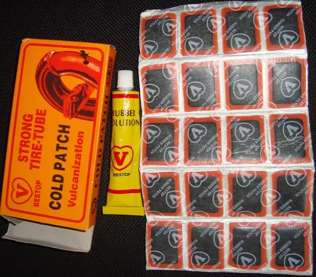 Photo de l’avis officiel: BESTOP Cold Patch Kit de réparation de pneus et #13; &amp;#13; — risque: Risque chimique