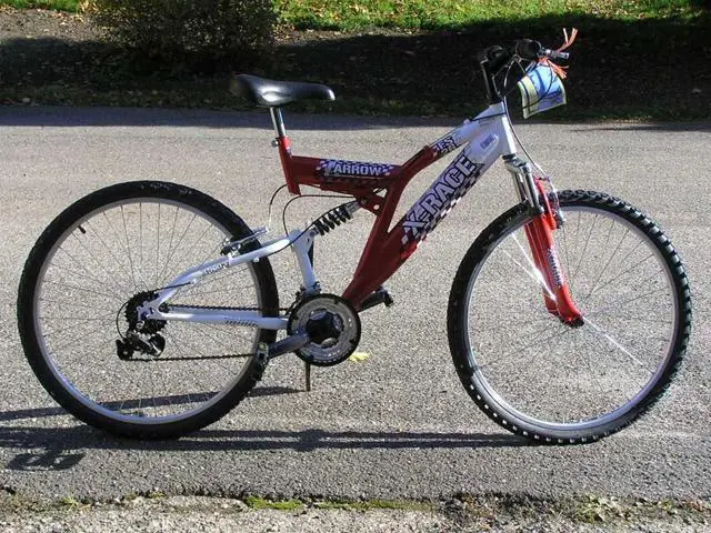 Photo from the official notice: X-RACE 1. Arrow2. Speed mountain bicycles — injuries risk