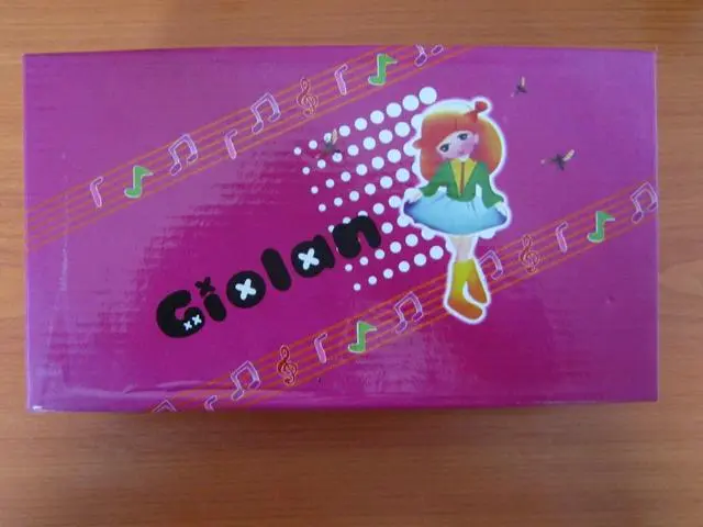 Foto aus der offiziellen Meldung: Giolan Mädchenschuhe &amp; #13; &amp; #13; — Risiko: Ersticken (A12/0401/13)