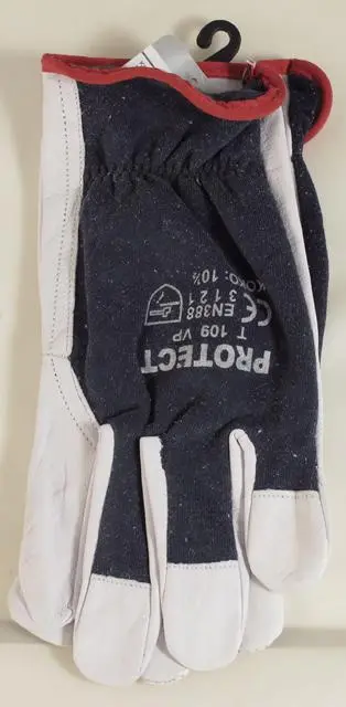 Photo from the official notice: Protect work gloves — suffocation & chemical risk