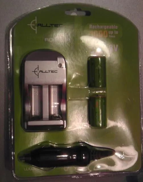 Photo from the official notice: ALLTEC battery charger — electric shock risk