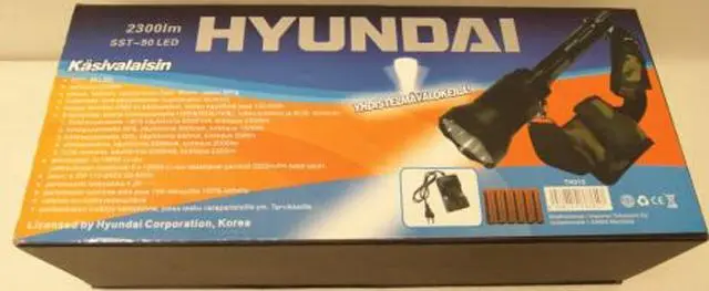 Foto do aviso oficial: Hyundai Lâmpada portátil — risco: Choque elétrico