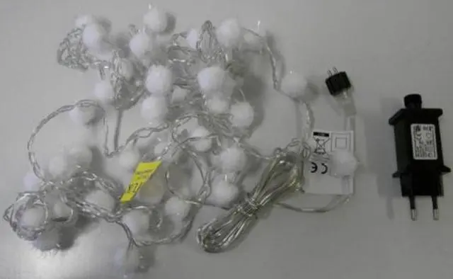 Foto do aviso oficial: Lumipallo Cadeia de iluminação — risco: Choque elétrico