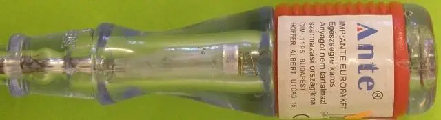 Foto do aviso oficial: Ante Testador de tensão — risco: Choque elétrico