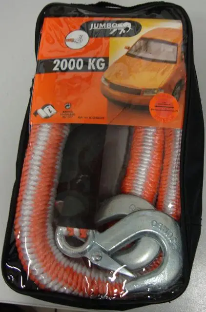 Foto do aviso oficial: Jumbo Corda de reboque — risco: Ferimentos