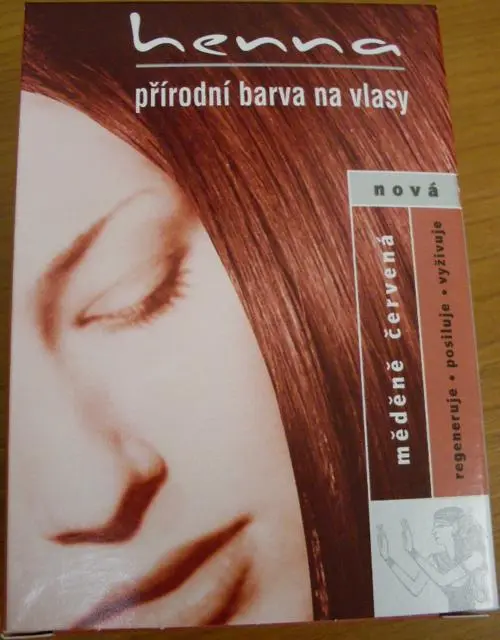 Foto aus der offiziellen Meldung: Henna Henna black, Henna gold blond, Henna coppery red Natürliche Haarfarbe &amp; # #13; &amp; # #13; — Risiko: Mikrobiologisches Risiko