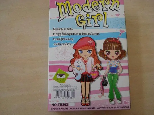 Foto dell’avviso ufficiale: Modern Girl, Pretty Girl Bambole di plastica — rischio: Rischio chimico