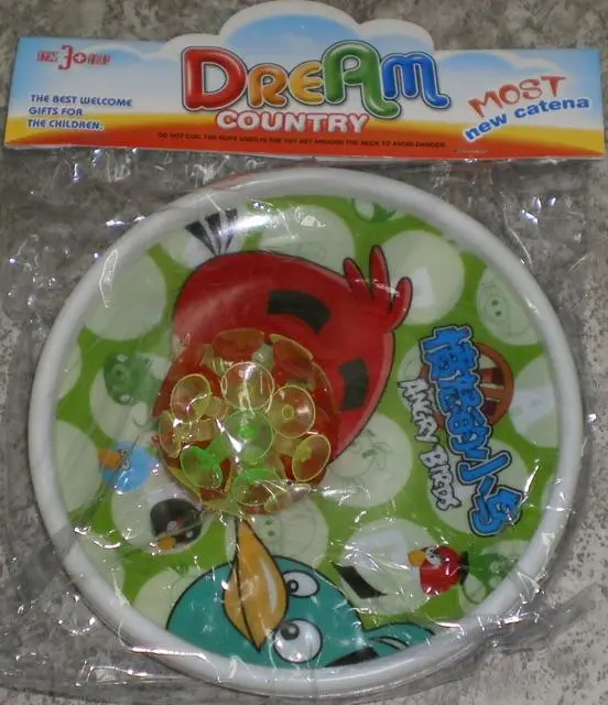 Photo de l’avis officiel: DREAM COUNTRY Angry birds (MAY BE COUNTERFEIT) Jeu de jouet — risque: Risque chimique