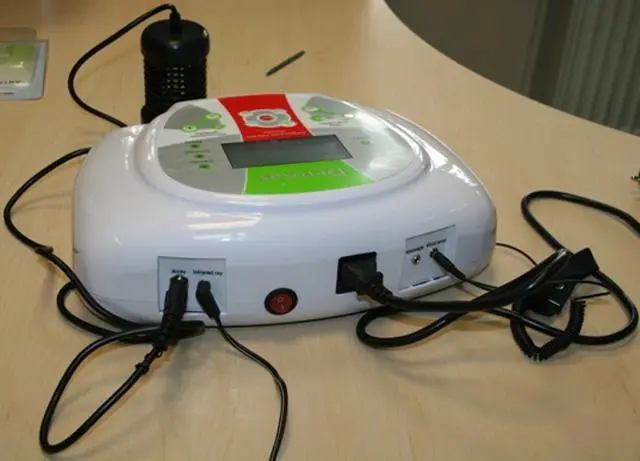 Photo de l’avis officiel: Detoxas Machine de nettoyage du corps de désintoxication — risque: Choc électrique