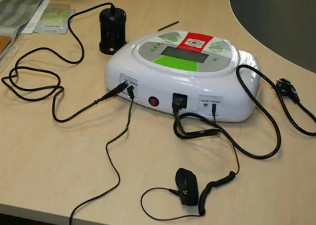 Photo de l’avis officiel: Detoxas Machine de nettoyage du corps de désintoxication — risque: Choc électrique