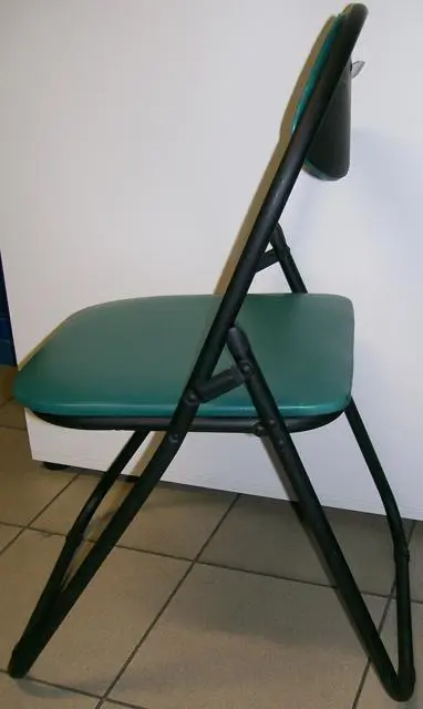 Photo de l’avis officiel: Domino Chaise pliante — risque: Blessures