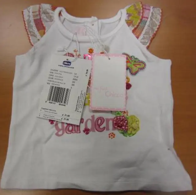 Photo de l’avis officiel: Chicco T-shirt bébé — risque: Étouffement
