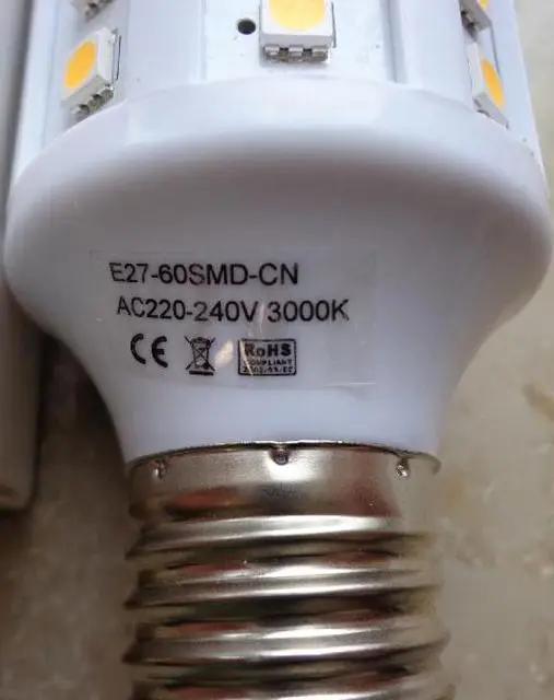 Foto do aviso oficial: PBN Electronics Lâmpada LED — risco: Choque elétrico