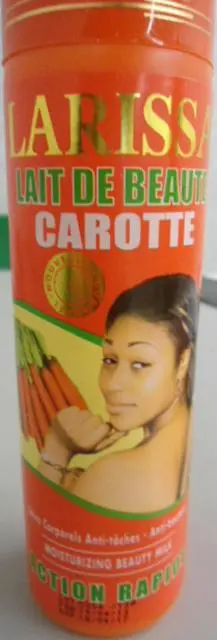 Foto dell’avviso ufficiale: Larissa Lait de Beaute Carotte Latte corporeo — rischio: Rischio chimico