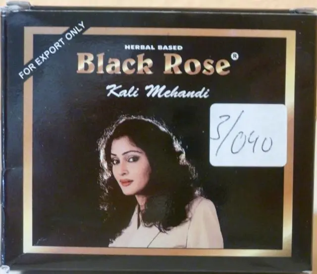 Foto dell’avviso ufficiale: Black Rose Kali Mehaudi Tintura per capelli — rischio: Rischio chimico