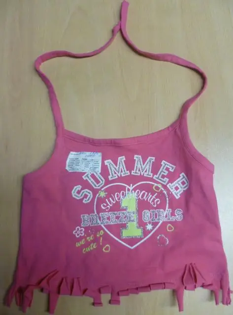 Foto uit de officiële melding: Breeze Girls Kinder top — risico: Verwurging