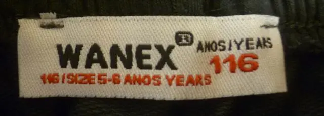 Foto uit de officiële melding: Wanex Kinderbroeken — risico: Verwonding (A12/0785/13)