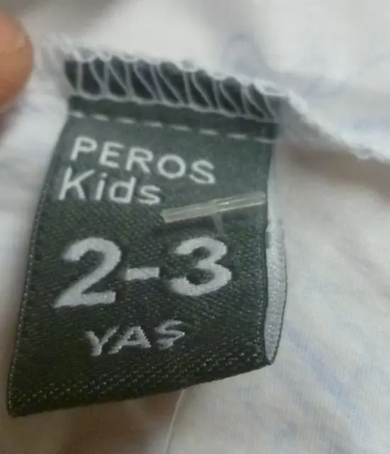 Photo de l’avis officiel: PEROS Robe d’enfant — risque: Etranglement
