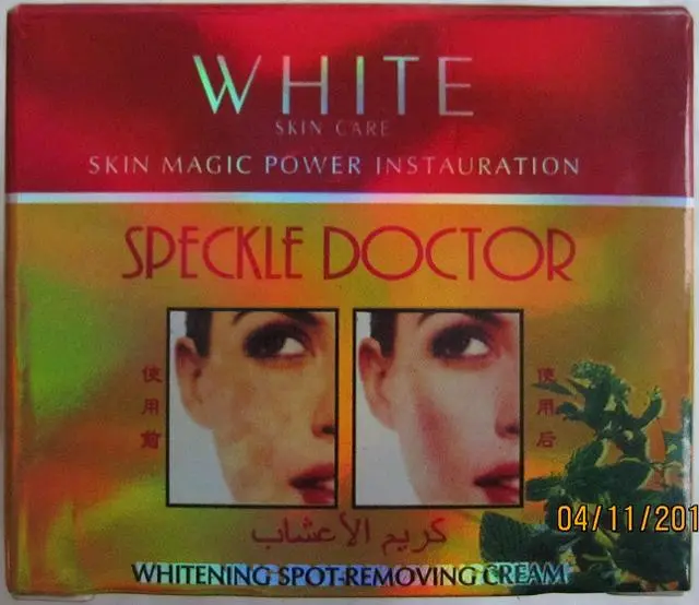 Photo de l’avis officiel: Speckle Doctor White Skin Care - Skin Magic Power Instauration Produit d’éclaircissement de la peau — risque: Risque chimique