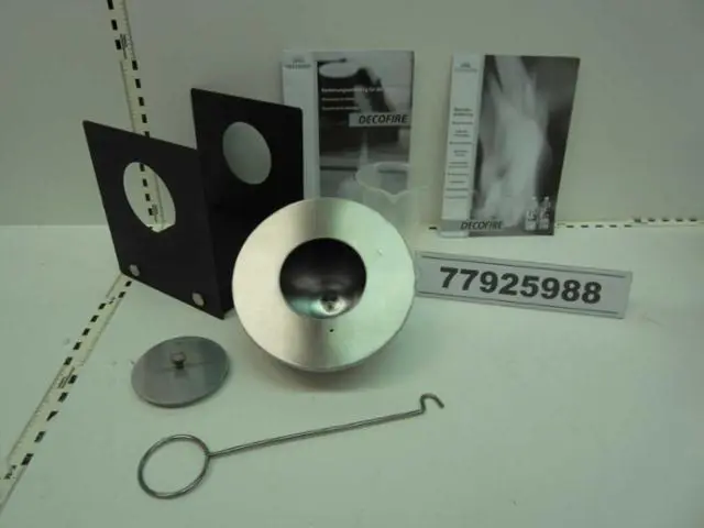 Photo from the official notice: Heissner Decofire Tobago ethanol burner — burns & fire risk