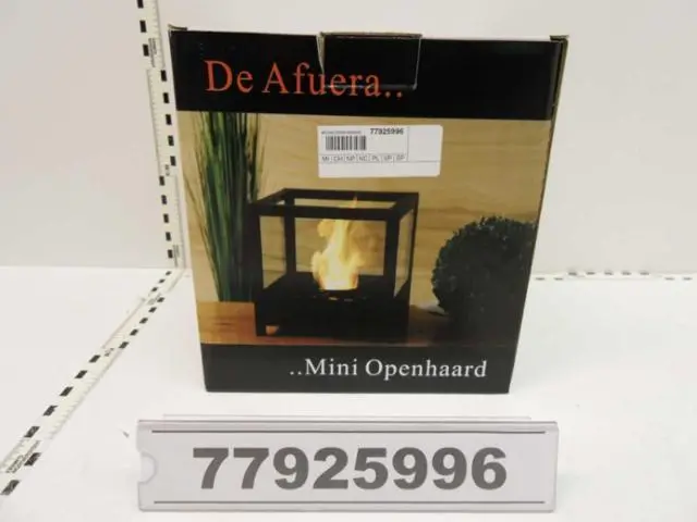 Photo de l’avis officiel: Mini fireplace De Afuera Brûleur d’éthanol — risque: Brûlures & Incendie