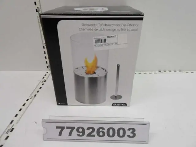 Photo de l’avis officiel: Gusta Cheminée de Table Design Brûleur d’éthanol — risque: Brûlures & Incendie