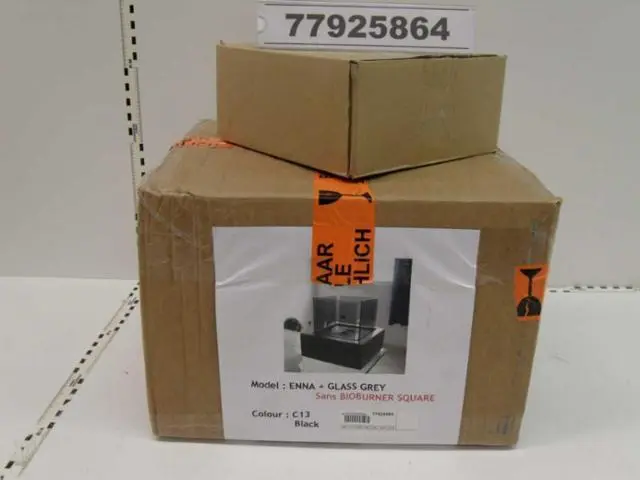 Photo from the official notice: Ruby Fires ethanol burner — burns & fire risk