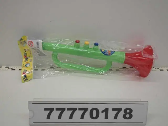 Foto do aviso oficial: LG Trombeta de brinquedo — risco: Engasgamento