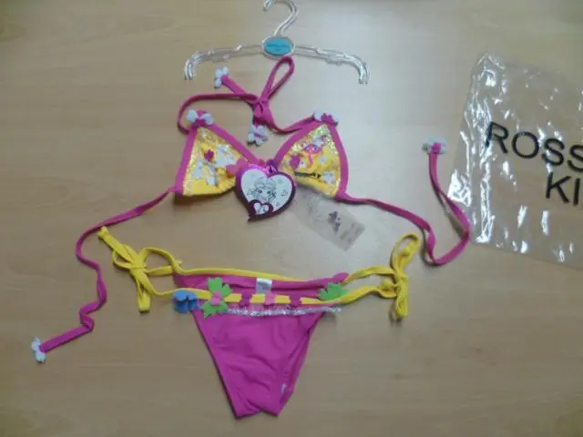 Foto dell’avviso ufficiale: Rosso Kids Bikini per ragazze — rischio: Lesioni & Strangolamento (A12/0861/13)