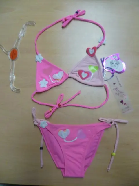 Photo de l’avis officiel: Rosso Kids Bikini des filles — risque: Blessures & Etranglement (A12/0864/13)