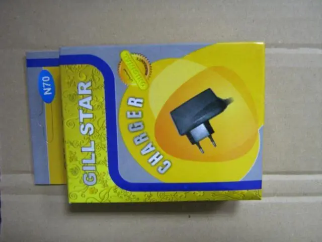 Photo from the official notice: Gill Star Charger mobile phone charger — burns & electric shock risk