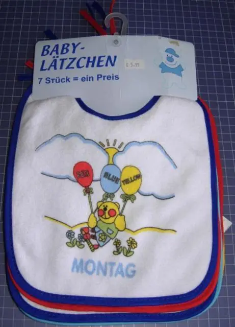 Photo de l’avis officiel: Baby-Lätzchen Le dossard de l’enfant — risque: Risque chimique