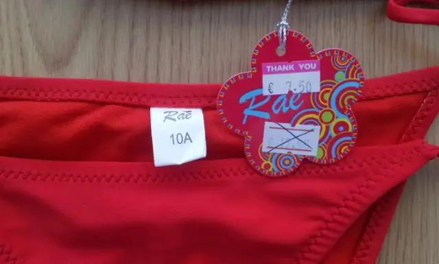 Foto dell’avviso ufficiale: Rae Bikini per ragazze — rischio: Lesioni & Strangolamento (A12/0907/13)