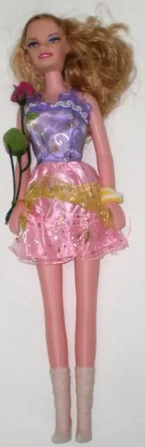 Foto do aviso oficial: Shun Hong,  The Beautiful Girls Charm girl Boneca de plástico — risco: Químico
