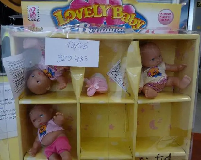 Foto do aviso oficial: Beauty Lovely Baby Bonecas de plástico — risco: Engasgamento