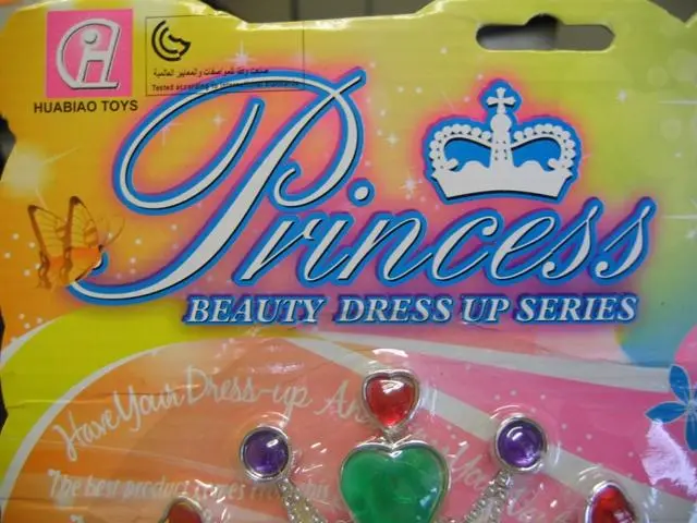 Foto dell’avviso ufficiale: HUABIAO TOYS Princess -  Beauty Dress up Series Giocattolo bellezza set con bambola — rischio: Rischio chimico