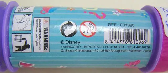 Foto dell’avviso ufficiale: Disney Pomperos - Bubble Giocattolo della bolla di sapone — rischio: Rischio microbiologico