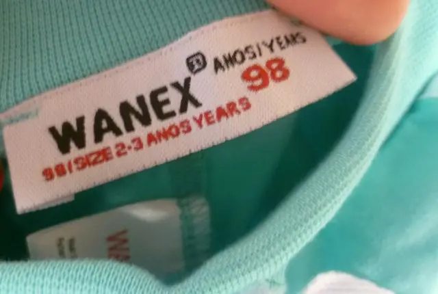 Foto uit de officiële melding: Wanex Kinderkort — risico: Verwonding