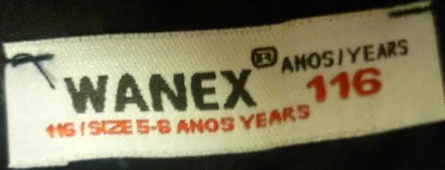 Foto aus der offiziellen Meldung: Wanex Kinderhose — Risiko: Verletzungen (A12/1038/13)