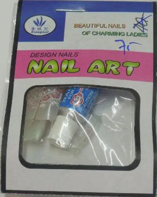 Photo de l’avis officiel: Xiangnier DESIGN NAILS NAIL ART Faux ongles — risque: Risque chimique