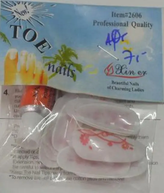 Photo de l’avis officiel: Hin Er TOE Nails Faux ongles — risque: Risque chimique
