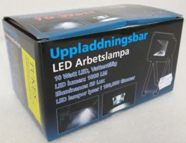 Foto do aviso oficial: Viking LED Arbetslampa Luz LED — risco: Choque elétrico