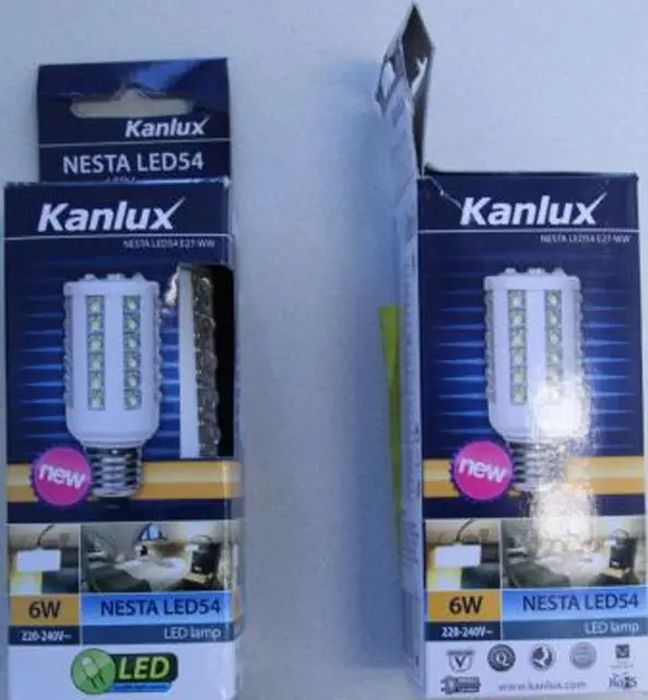 Foto do aviso oficial: Kanlux LED Lamp Lâmpada LED — risco: Choque elétrico