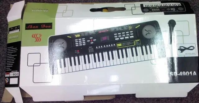 Photo de l’avis officiel: Shan Dou Clavier électrique — risque: Choc électrique