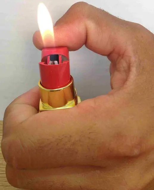 Photo from the official notice: MXM China Teling Smoking Set novelty lighter — burns & fire risk